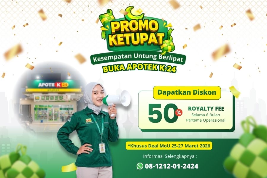 Saatnya Buka Bisnis Apotek dengan Promo KETUPAT!